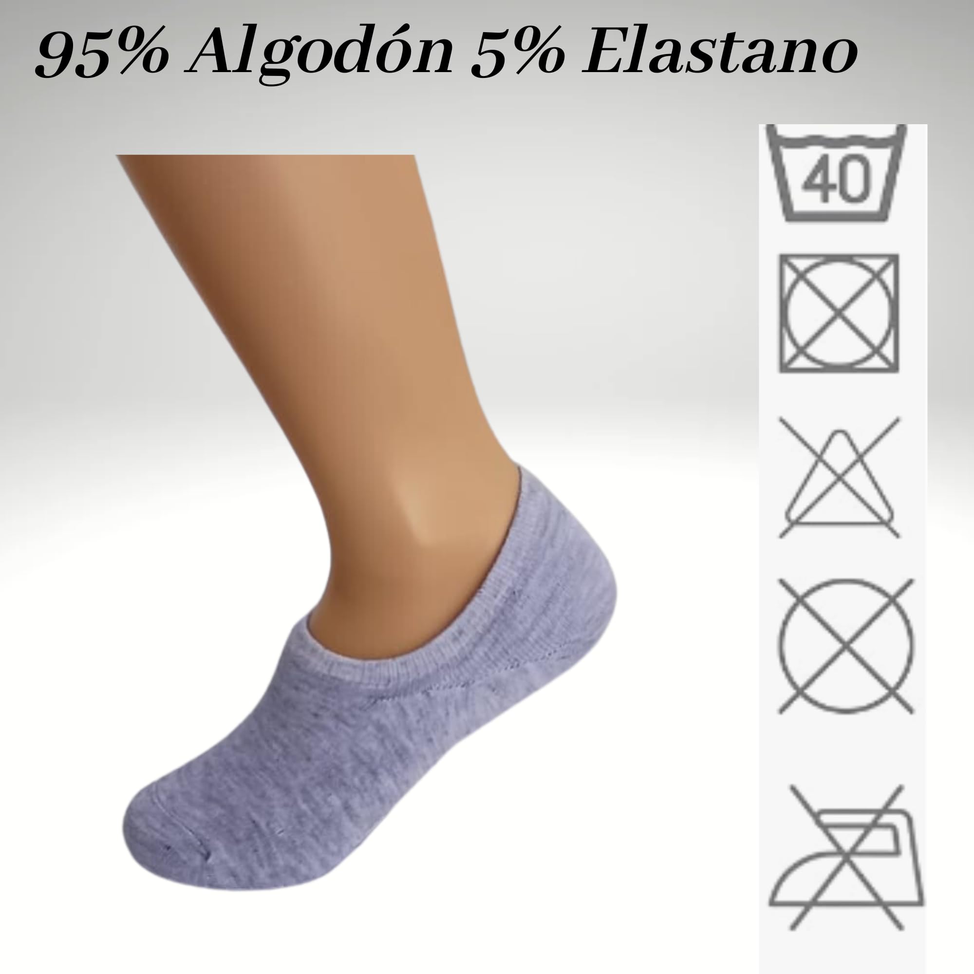 Lot de 12 paires de chaussettes invisibles pour garçon/fille, en pur coton, chaussettes courtes, respirantes, douces et antidérapantes, en silicone pour toutes les occasions