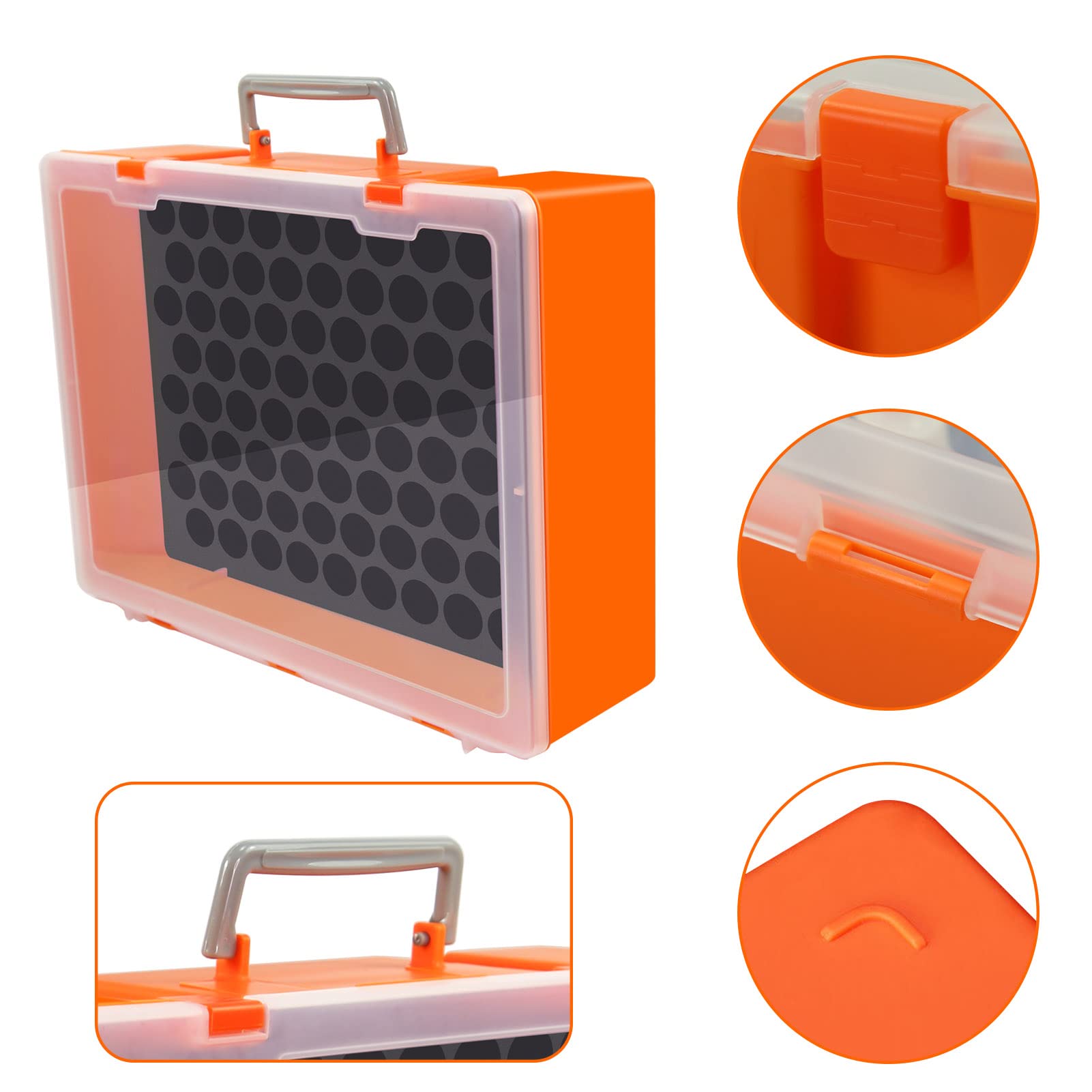 Amazon.com: 1set Model Paint Bottle Organizer Holds 84pcs 17ml
