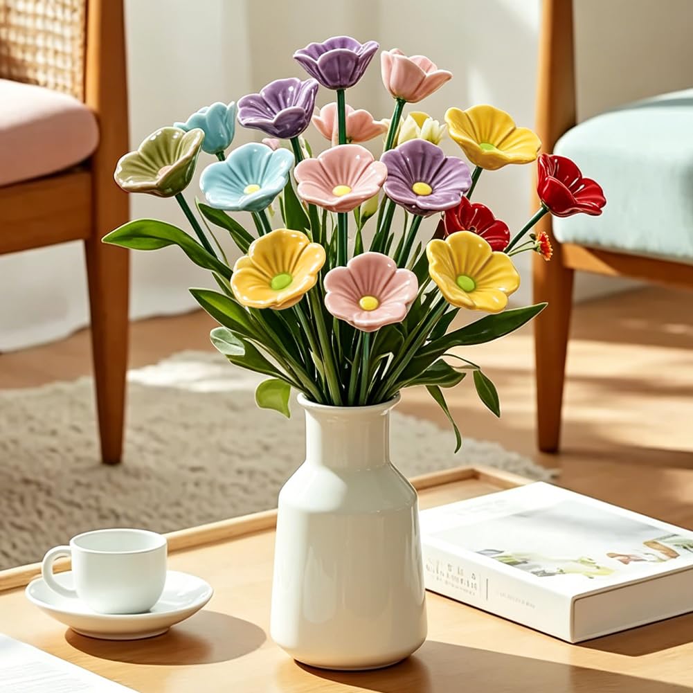 2026 Blumen Bienentränke Für Den Garten, Insektentränke Bienenbar Wassertränke,Blüte Gartenstecker Garten Geschenk Futternapf Für Honig, Spenders,Outdoor, Hof, Terrasse (6pcs)