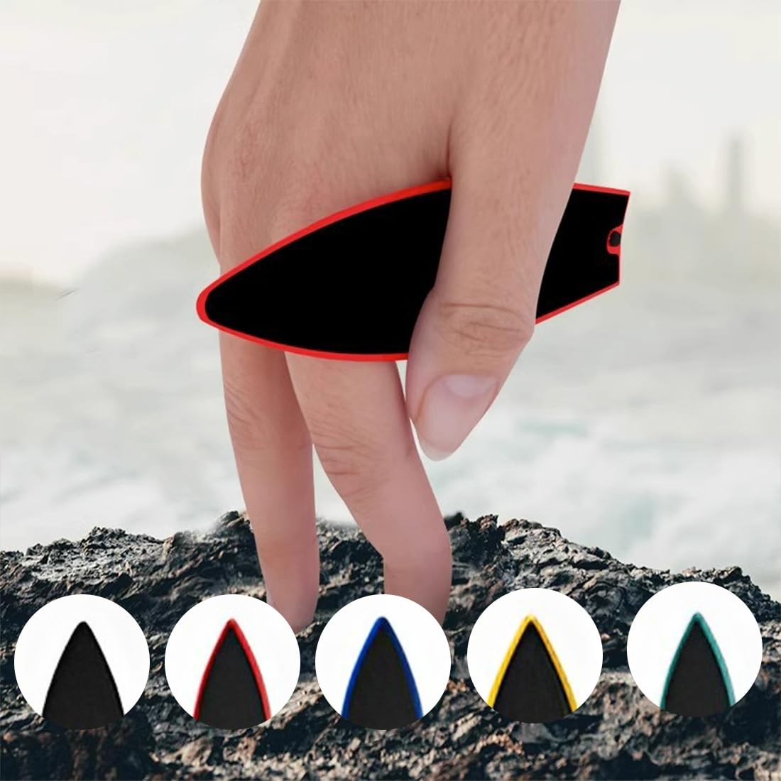 SULIUDAJI 5 Piezas Tablas De Surf Para Dedos, Tabla De Surf Mini Creativo Juguete Para Niños Adolescentes Adultos