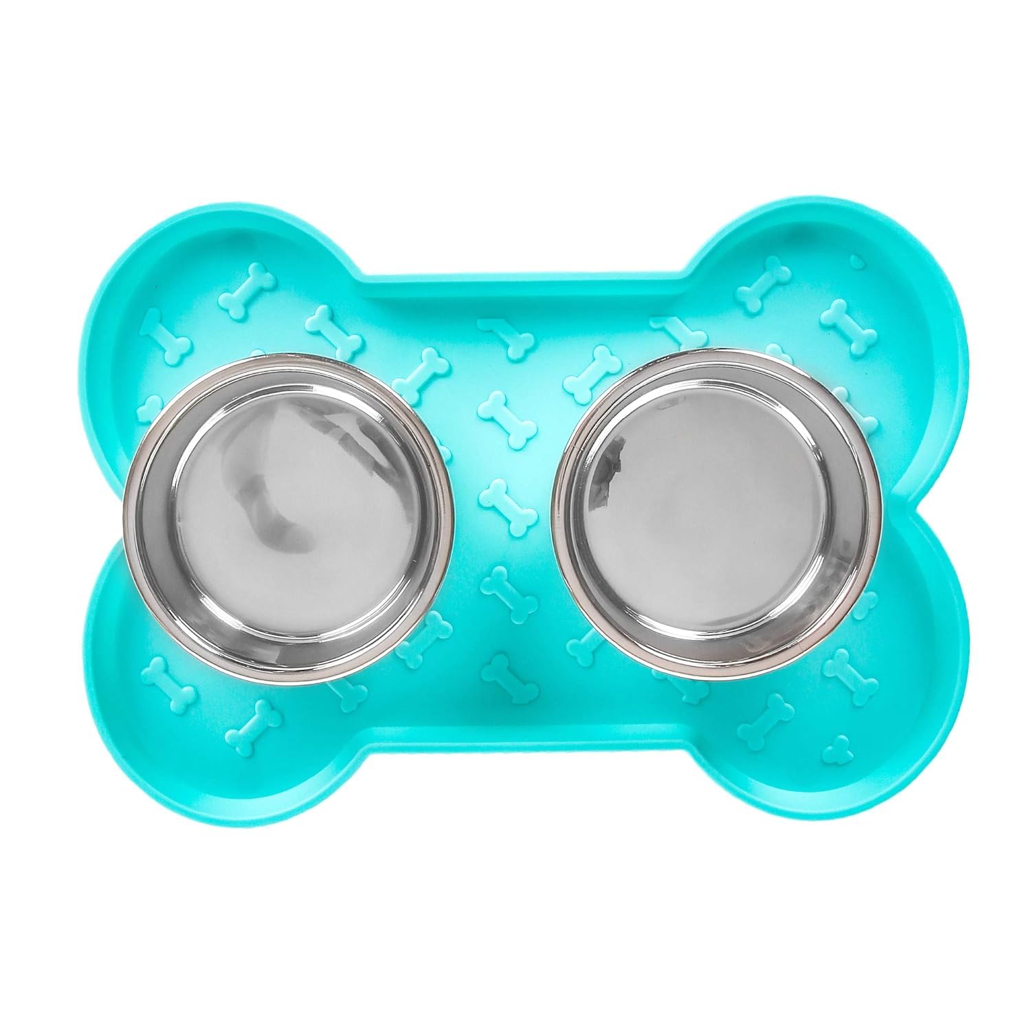 AniMax Bone Shape Tray Anti Skid With Stainless Steel Bowl (Specially For Dog)-520 Ml,?18 cm,H_15 cm,W_18 cm (B0CK5ML7YY) Amazon Price History, Amazon Price Tracker