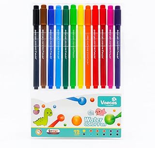 ألوان مائية زاهية من فينديس، 12 لون