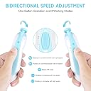 KESI Ornaments 12 in 1 Baby Nail Trimmer Electric, Baby Nail Clippers Safe Baby Nail File Kit Trim Polish Grooming Kit for Newborn Infant Toddler or Adults Toes Finger Care (Multicolor) gallery image