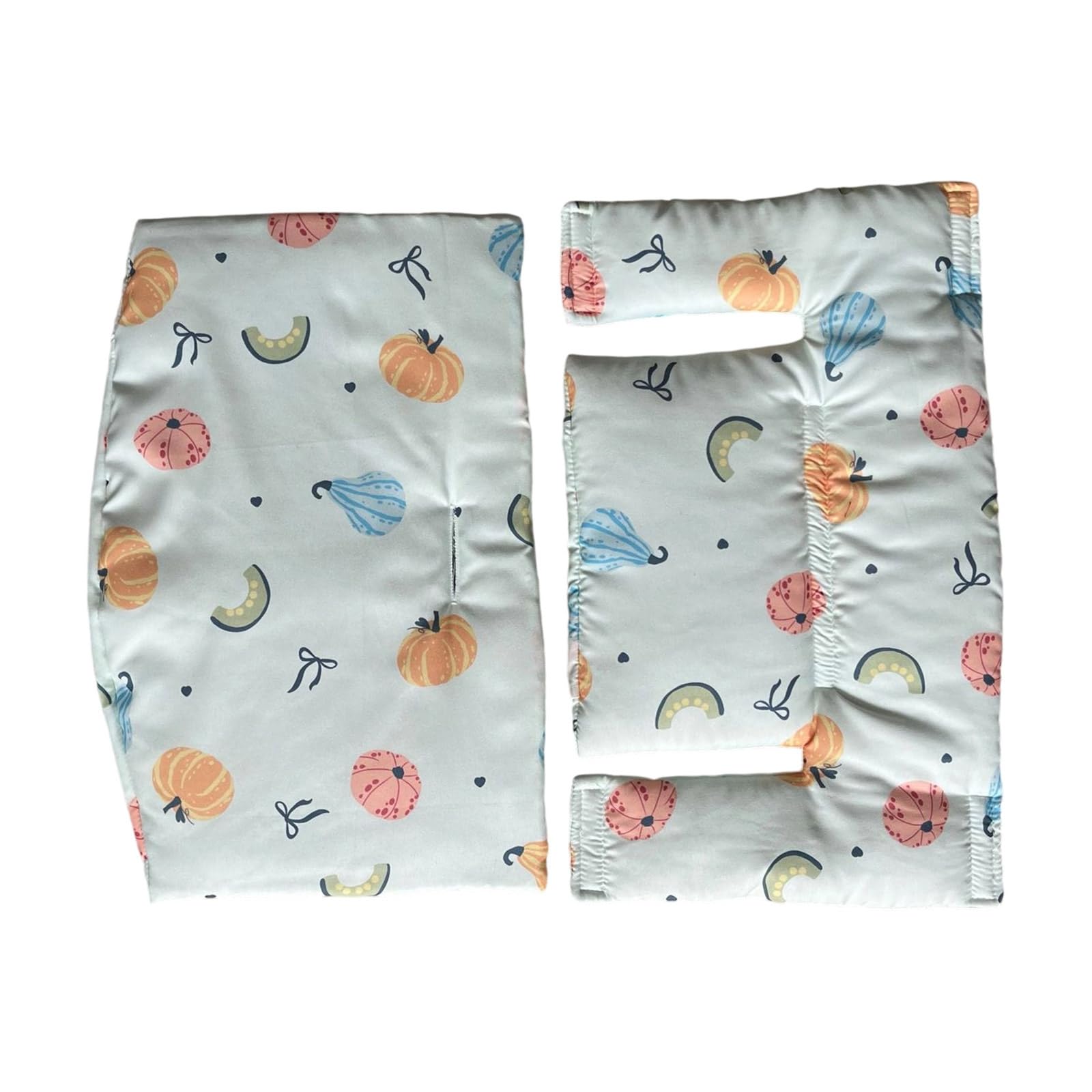 Buxuaaaa Detachable Highchair Seat Pad Lovely Print Baby Dinning Chair Cushion Mat Soft Comfortable for Most Dinning Chairs Thickening Chair Mat Cotton Pad Stylish Highchair Accessory