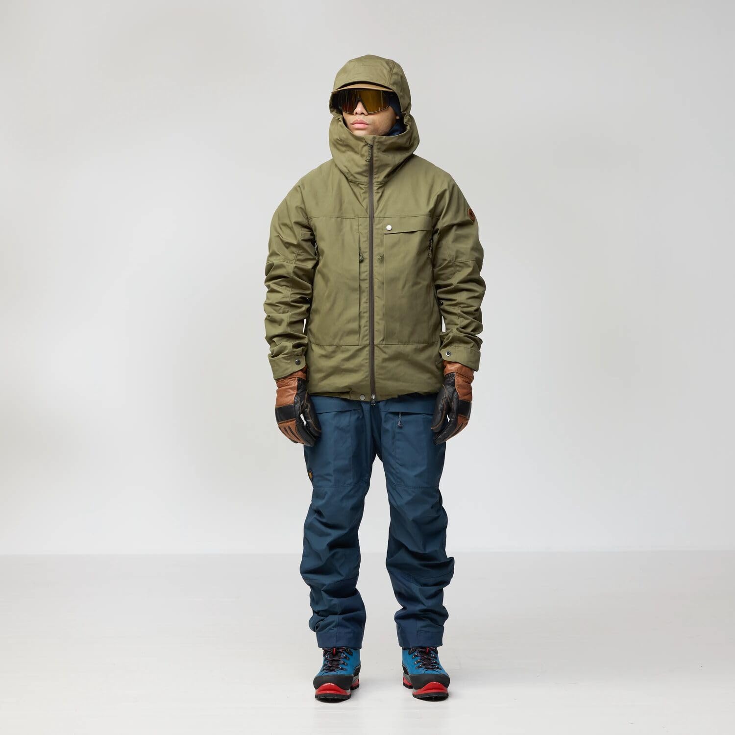 Fjällräven Męska kurtka Bergtagen G-1000 M, Laurel Green, XL, zielony (Laurel Green), XL