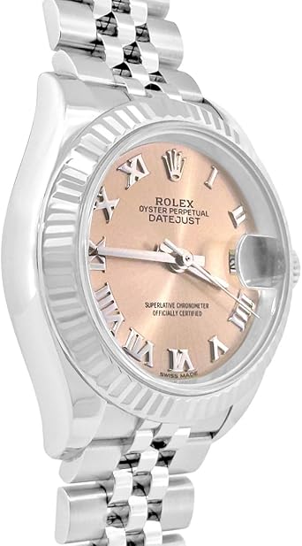 ساعة Datejust 279174 مستعملة، أوتوماتيكية، مصنوعة من الفولاذ والذهب الأبيض، مقاس 26
