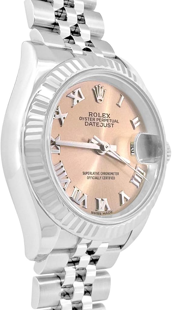 ساعة Datejust 279174 مستعملة، أوتوماتيكية، مصنوعة من الفولاذ والذهب الأبيض، مقاس 26