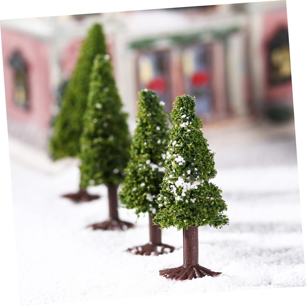 MAGICLULU 30pezzi Alberi Modello di Pino Paesaggio Albero per Scenari Modellini di Treni Architettura Modelli Progetto Scolastico Realizzato Materiali
