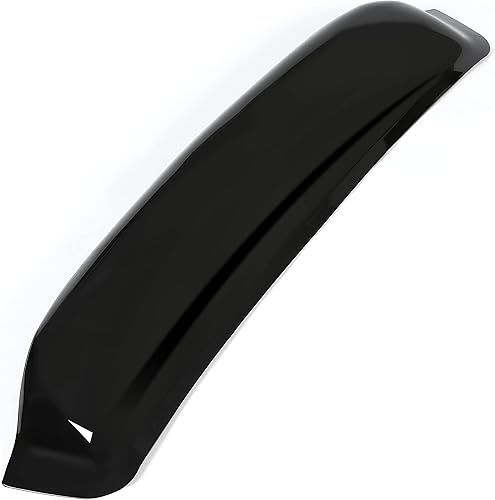 Miniatura 8 de HECASA Alerón de techo compatible con Acura RSX 2002-2006, visera de techo de ventana trasera de 2 puertas, ala de alerón de protección solar, color