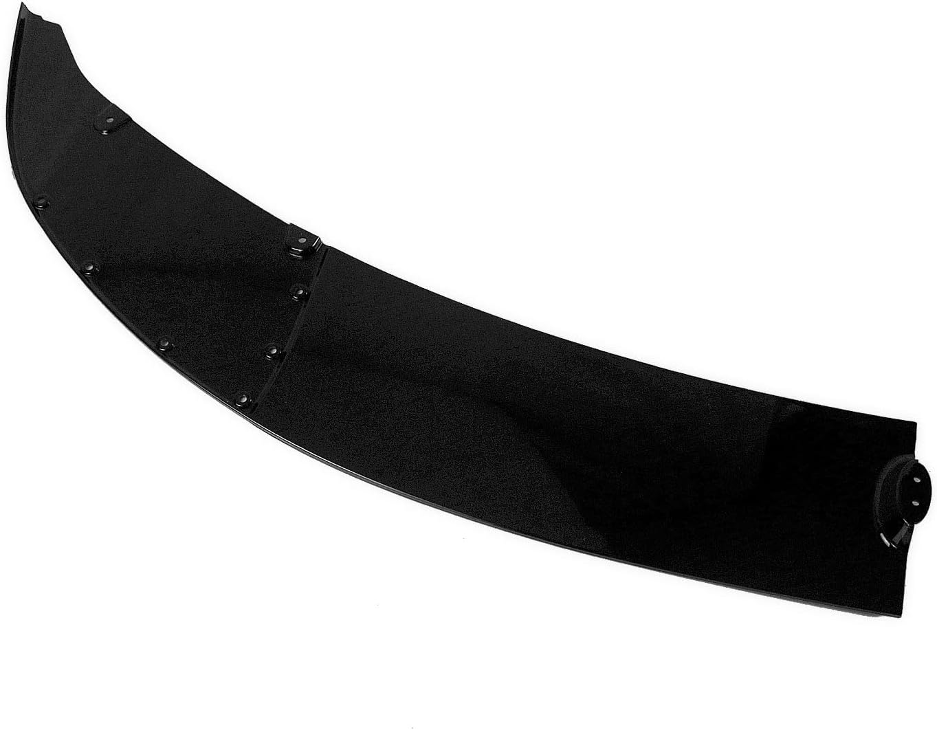 Front Bumper Spoiler Lip for 2011-2017 BMW F10 5 Series M Sport Glossy Black