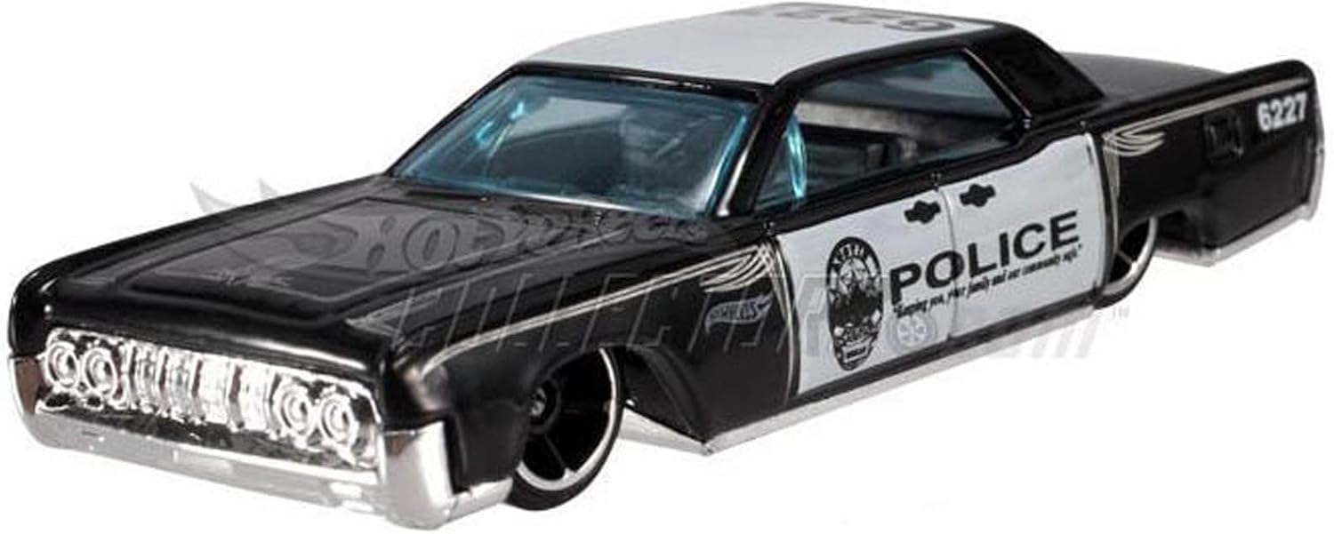 2012 Hot Wheels HW Main Street 64 Lincoln Continental Black/White #170/247