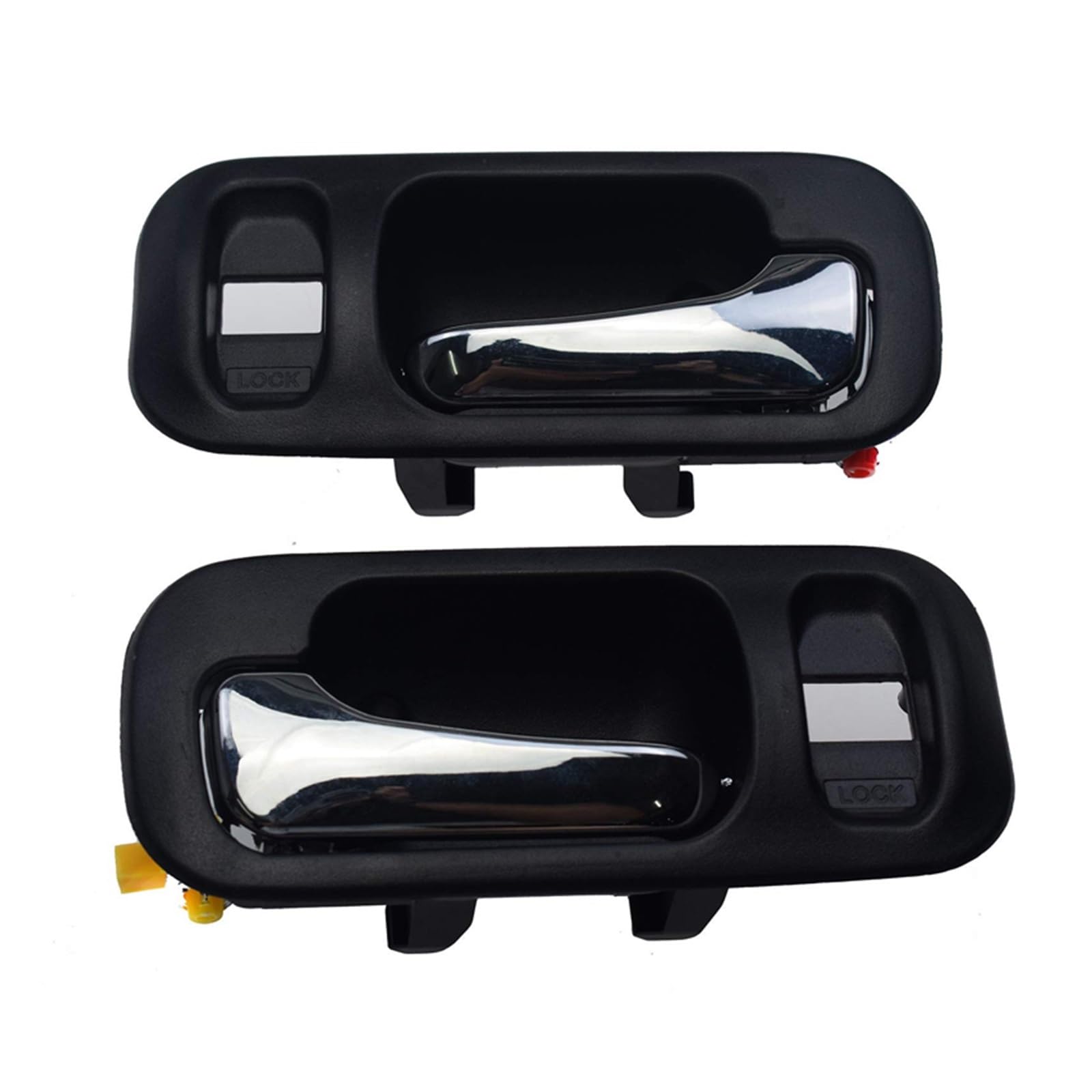 PBPLZWVWA Car Inside Door Handle Pull Trim Cover for CRV 1997-2001 for Odyssey 1995-1998 72124S10A11ZA 72164S10A11ZA Interior Door Handle(Front L and R)