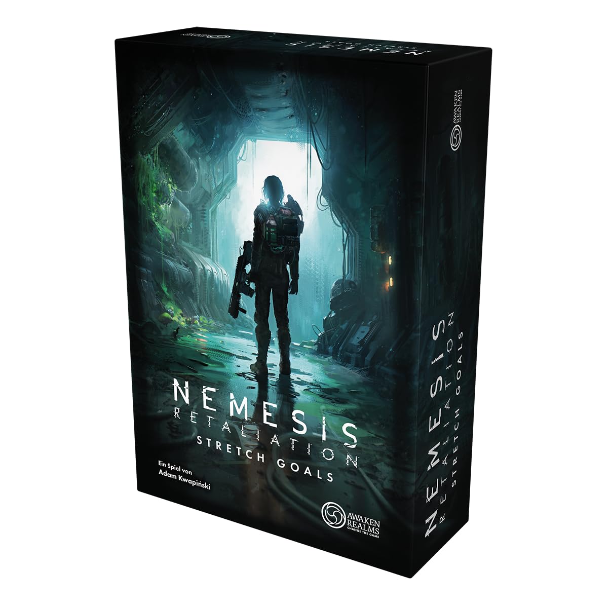 Awaken Realms, Nemesis: Retaliation – Stretch Goals, Erweiterung, Expertenspiel, 1-5 Spieler, 14+ Jahre, 120-180 Minuten, Deutsch