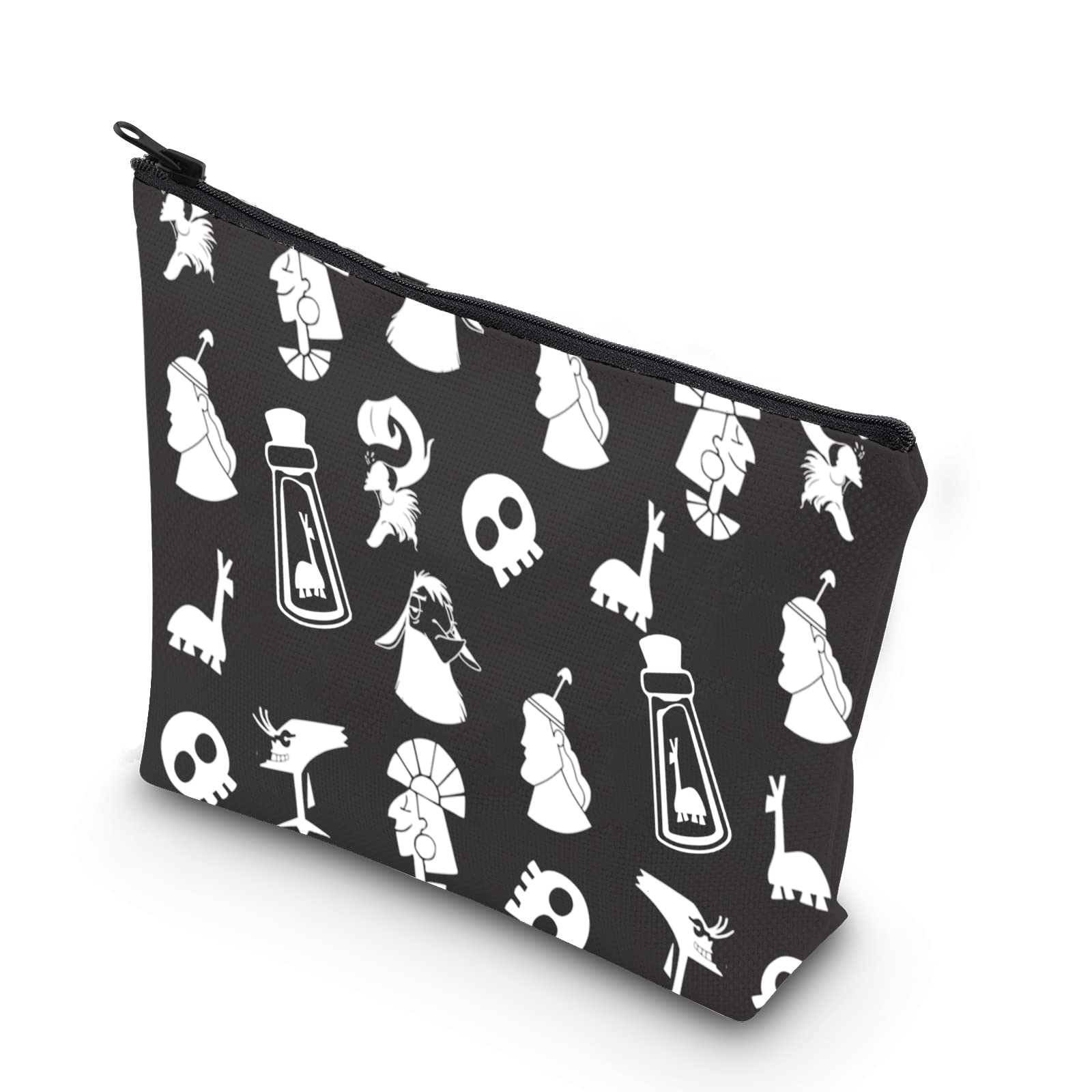 TSOTMOEmperors Kuzco Potion Magic Kingdom Vacation Favor Kuzco Llama Lover Cosmetic Bag, Beige, New Groove