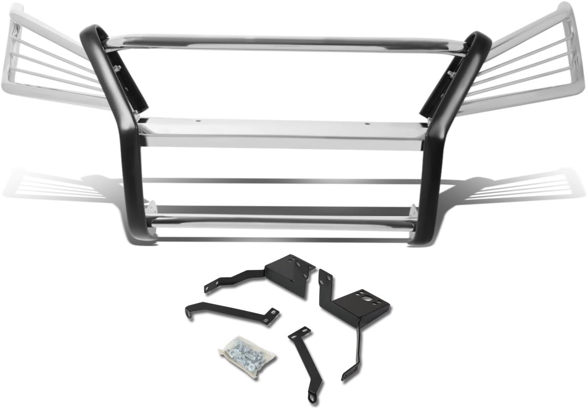DNA MOTORING GRILL-G-062-SS Front Bumper Brush Grille Guard Compatible with 04-09 RX330/RX350/RX400h