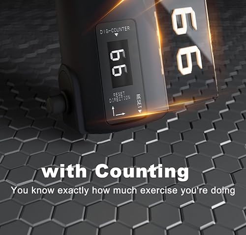 Miniatura 5 de Hispox Entrenador de fuerza de empuñadura, fortalecedor de antebrazo con fortalecedor de agarre de dedos, resistencia ajustable de 22 a 132 libras