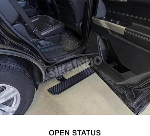 Miniatura 5 de Estribo retráctil eléctrico Pasos laterales de potencia Barra de pie desplegable para Ford Explorer U502 U625