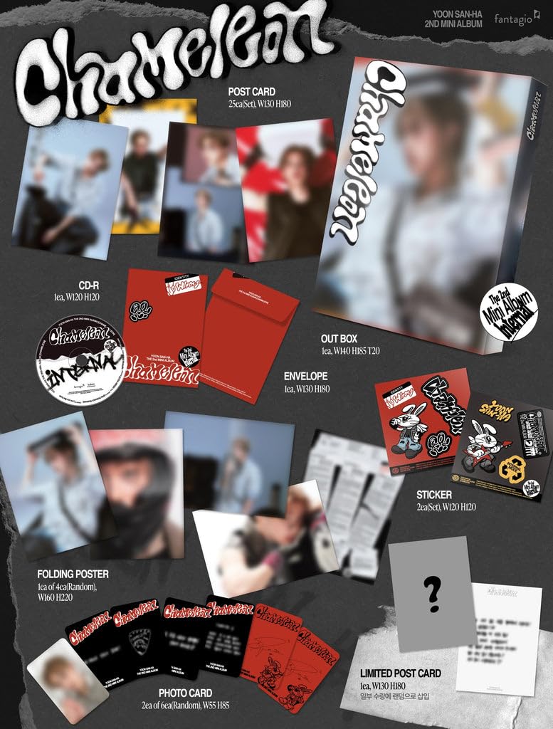 Yoon San-ha ユンサナ ラキドロ Chameleon mubeat Amazon.co.jp: ユンサナ Yoon San Ha - 2nd Mini Album Chameleon CD