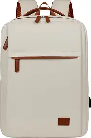 Mochila de Viagem Feminina Com Grande Capacidade Negócio Escolar Impermeável e Resistente Nylon 14-15,6 Polegadas Saco de Laptop Interface de Carregamento USB Multifuncional
