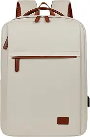 Mochila de Viagem Feminina Com Grande Capacidade Negócio Escolar Impermeável e Resistente Nylon 14-15,6 Polegadas Saco de Laptop Interface de Carregamento USB Multifuncional
