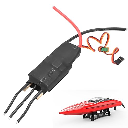 Miniatura 4 de Controlador de velocidad electrónico sin escobillas ESC, 125A sin escobillas refrigerado por agua ESC impermeable tamaño compacto fuerte dureza para