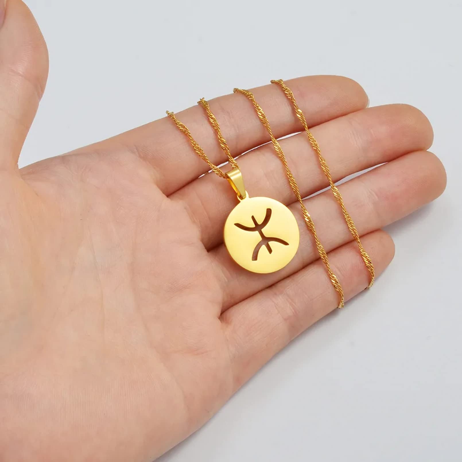 Collier Bijoux pendentifs Colliers Pendentifs Berbères Ronds Bijoux Berbères Africains pour Femmes Amazigh Filles Hommes Fête des mères fête des pères Cadeaux