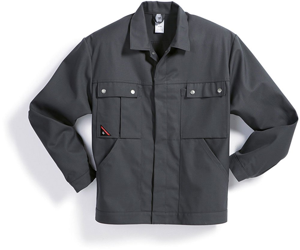 BP 1479-720-53-64/66 - Chaqueta de trabajo (305,00 g/m², algodón reforzado), color gris oscuro