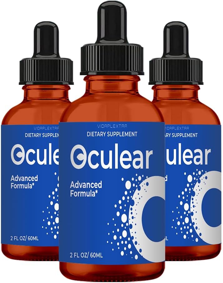 Oculear - Oculear Essential Support Drops (3 Pack, 6oz)