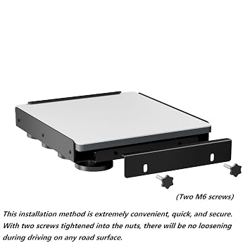 Professional for Starlink Mini Mount Magnetic Kit,Weather-Resistant Stainless Steel Bracket,560-pound Heavy-Duty Magnetic Base Featuring Quick-Release Safety System, Designed for Vehicles and Boats
