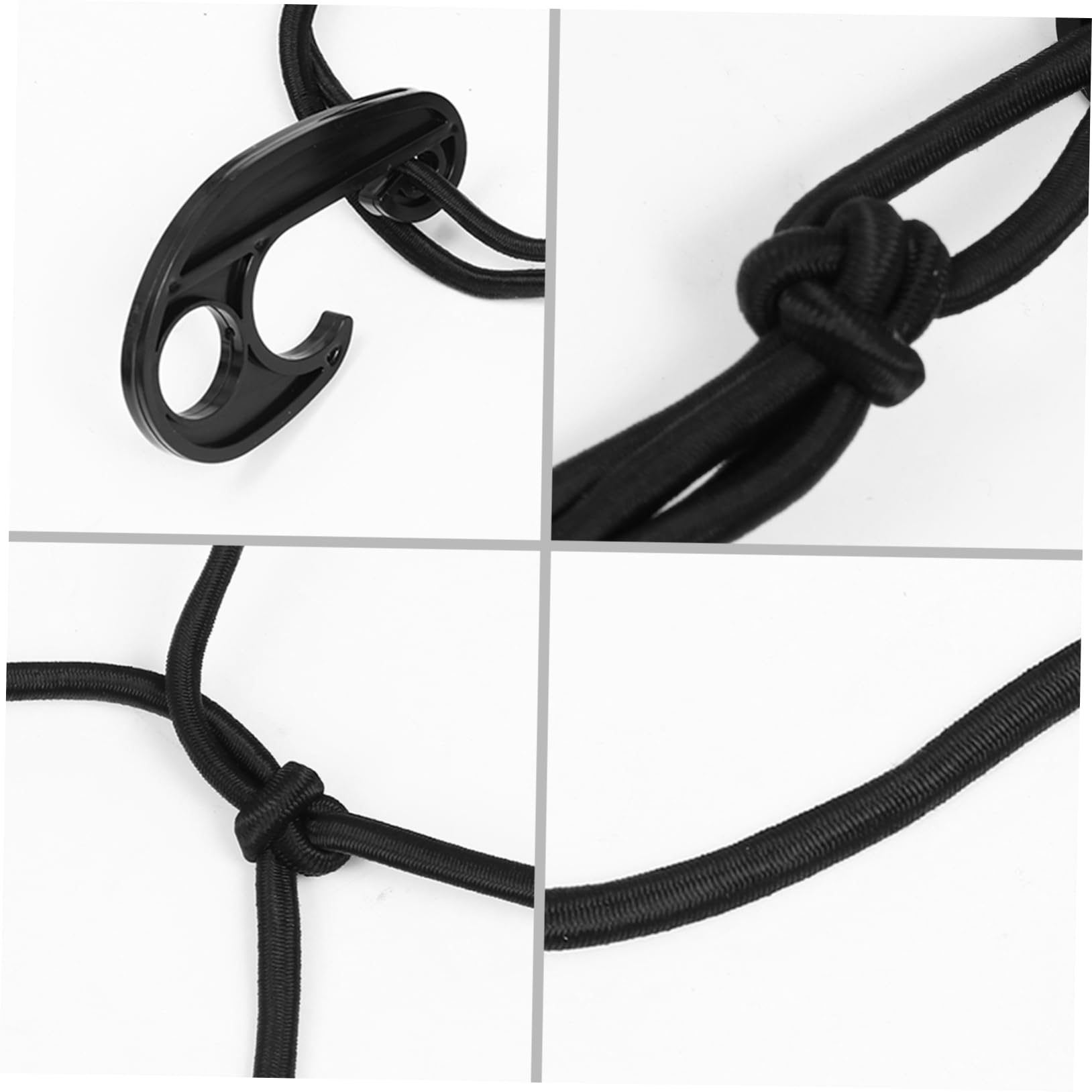 IMIKEYA Filet Installation Chargement pour de en Noir Élastique Caoutchouc Complète Protection Facile Toit de Voiture Rangement de Bagages SUV