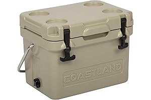 Bay Series Cooler: Premium, Insulated Rotomolded Ice Chest for Small Spaces like...