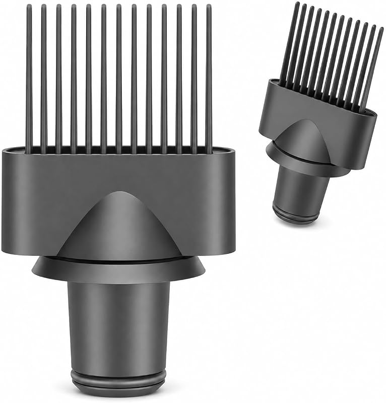 Wide Tooth Comb Attachment Compatible with Dyson Supersonic Hair Dryer HD01 HD02 HD03 HD04 HD08