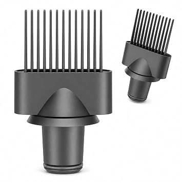 Wide Tooth Comb Attachment Compatible with Dyson Supersonic Hair Dryer HD01 HD02 HD03 HD04 HD08