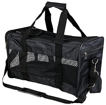 Trixie: - Ryan Carrier | Made with Durable Polyester Material, can Also be Used as a Carrier | Removable Shoulder Straps | Can Be Opened at The Top - 21L x 12W ? 12H inch