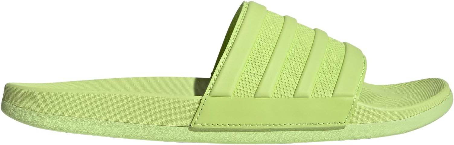 adidas adilette neon green