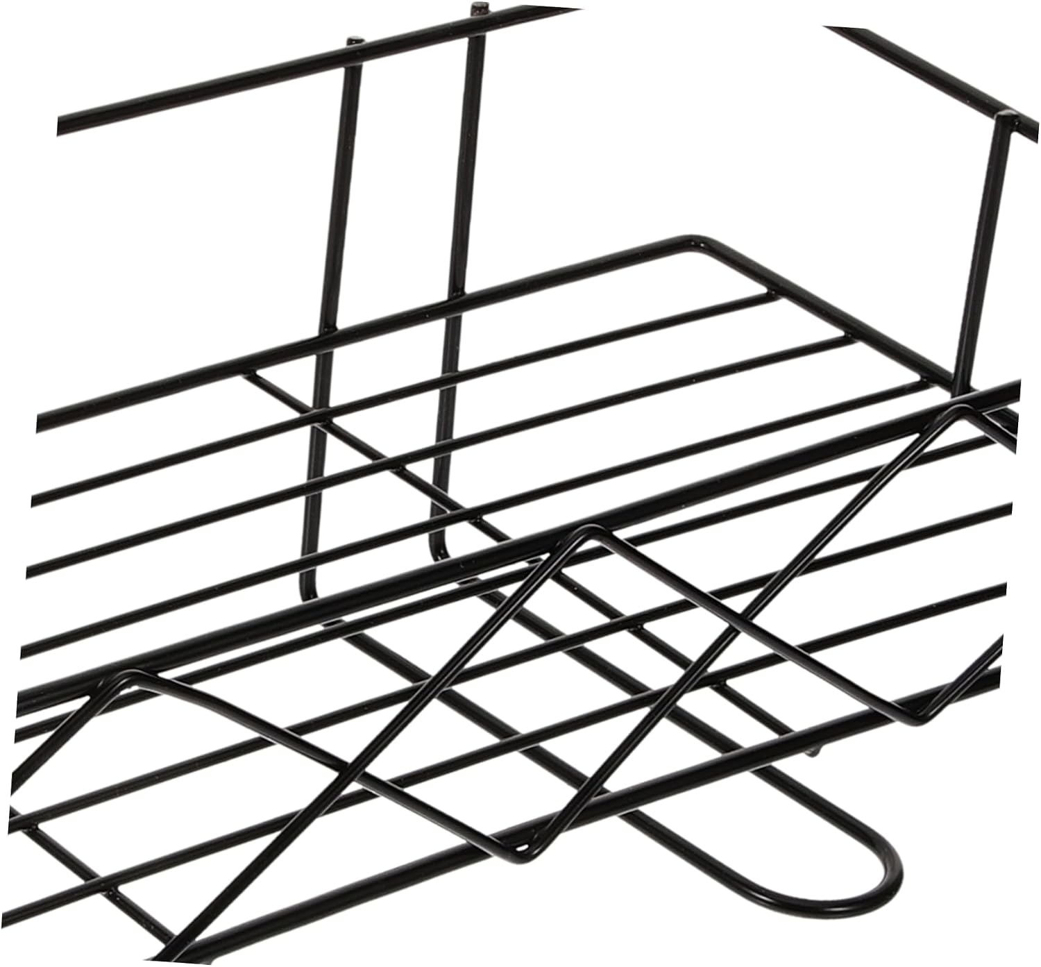 SOLUSTRE No Punching Toilet Rack Storage Shelf Bathroom Organizer Over Toilet Iron Toiletry Organizer
