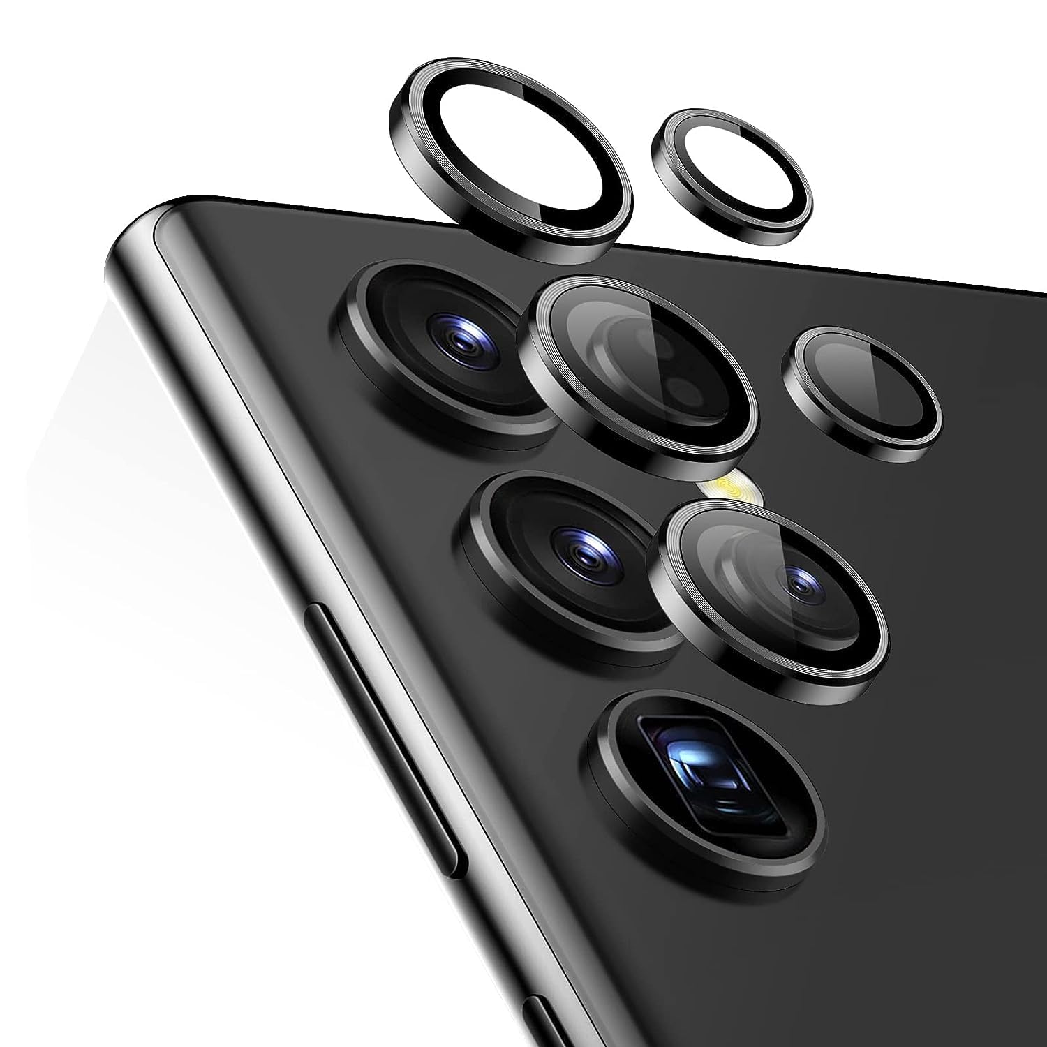 HUMBLE Camera Lens Protector for Samsung Galaxy S23 Ul-tra, Scratch Proof | Drop Proof | Water Proof Camera Lens Protector for Samsung Galaxy S23 Ul-tra (Black) (B0CCL9WLG1) Amazon Price History, Amazon Price Tracker