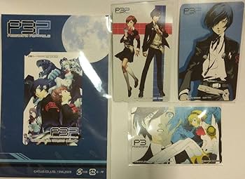 Amazon.co.jp: ペルソナ3 P3 P3P 購入特典 カード 主人公 アイギス