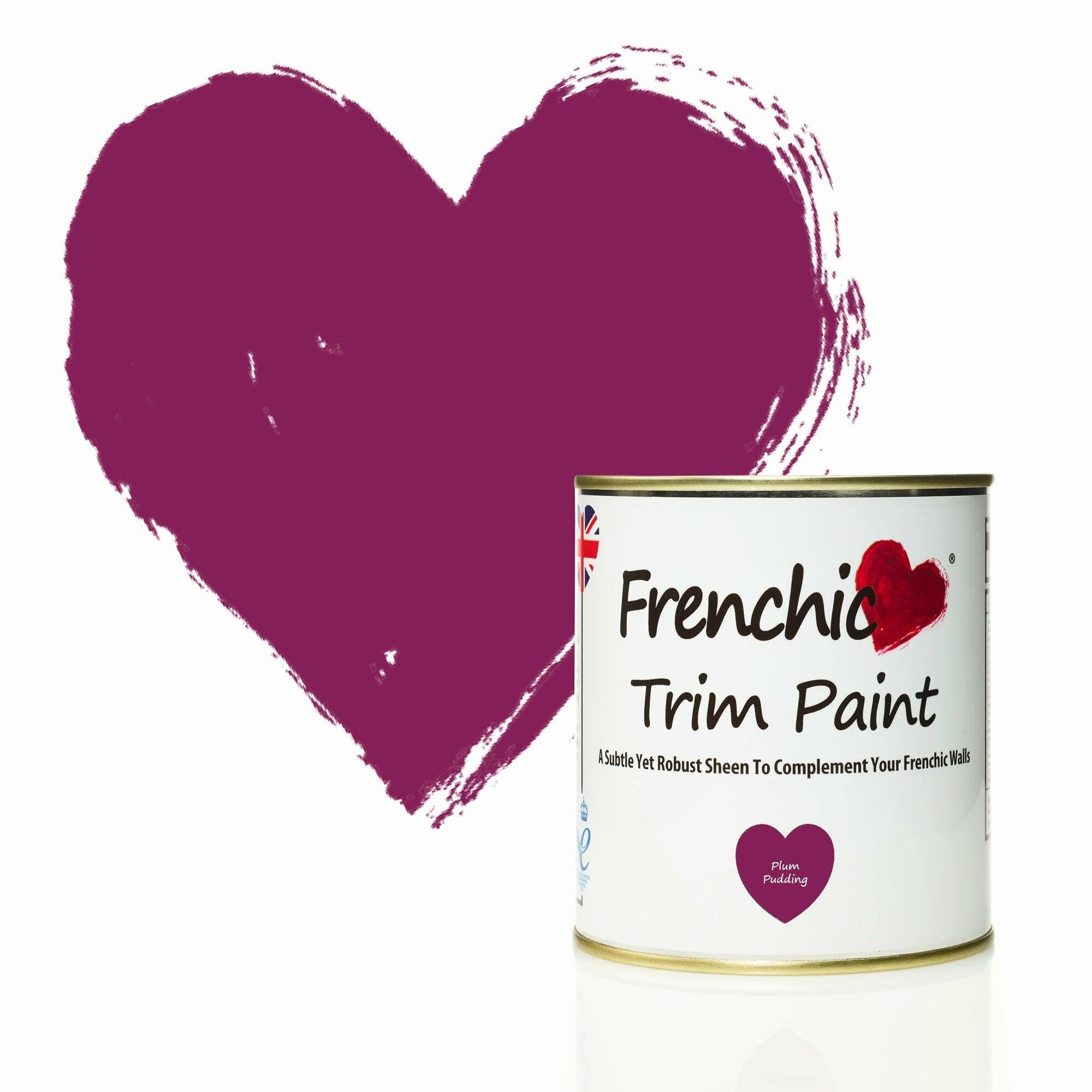 Plum Pudding Frenchic Awesome TRIM Paint includes customised Frenchic Can Opener with Key Ring