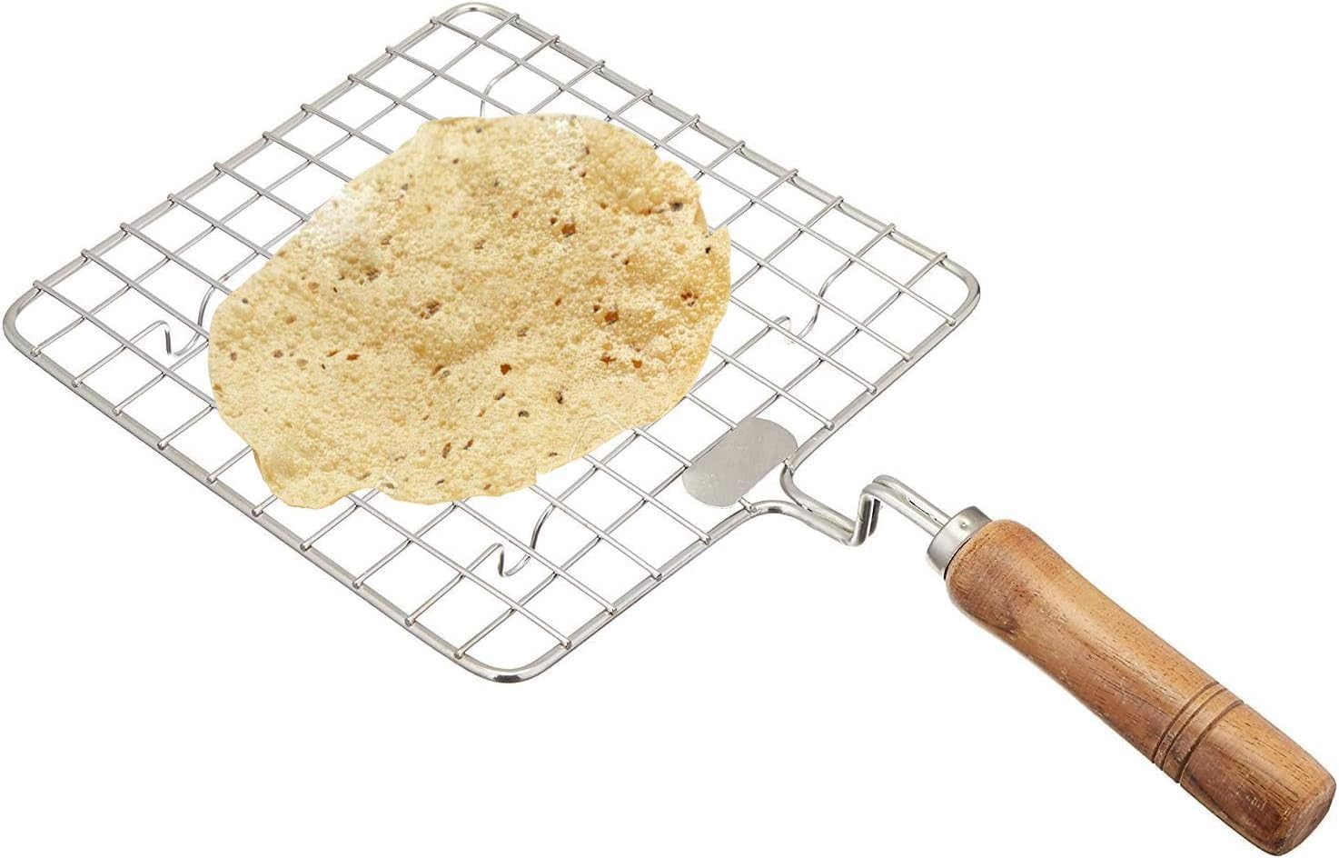 Sahishnu Online & Marketing Rectangle Roasting Net, Rectangle Roaster, Papad Roaster, Roasting Pan,Wire Roaster,Roasting Net, Roti Jari, Roti Grill, Papad Grill, Chapati Grill