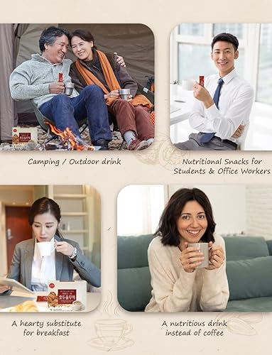 Miniatura 5 de Adderenity KOREAN Té tradicional Almendra Pinenuts Nueces Job's Tears Tea (0.63 oz x 15 bolsitas de té) - GOHYANG