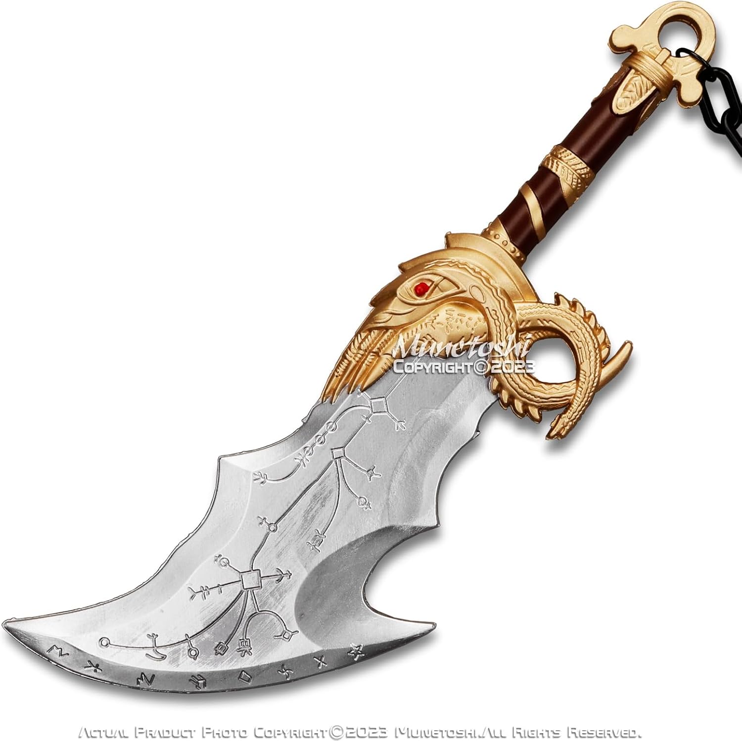Munetoshi 17” Foam Chain Chaos Blades Ragnarok War Fantasy Video Game Cosplay Prop