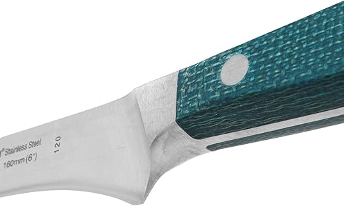 Miniatura 5 de Arcos Cuchillo de carnicero forjado en acero inoxidable de nitro, cuchillo profesional de carnicero de 6 pulgadas para quitar carne de huesos, mango