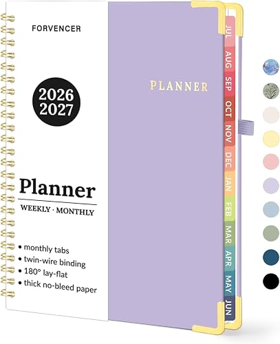 Forvencer 2026-2027 学术周月计划本 A5
