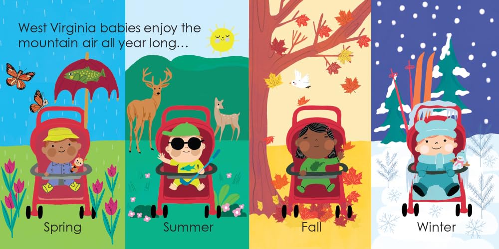 West Virginia Baby: A Mountain State Board Book for Toddlers (Local Baby Books) - Image 5