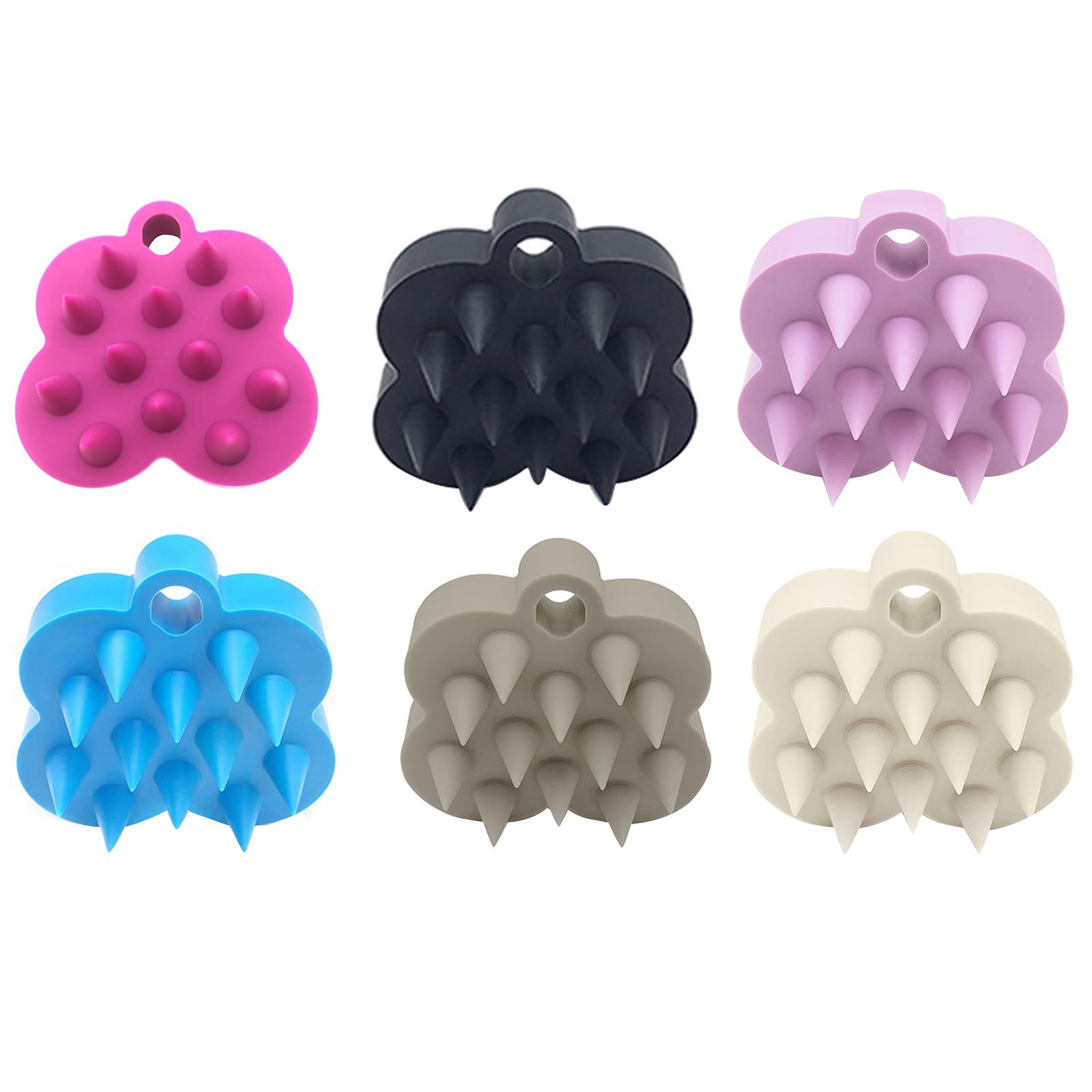 Scalp Massager Shampoo Brush Soft Scalp Scrubber Scalp Exfoliator Brush Removal Scalp Massager for Hair Growth