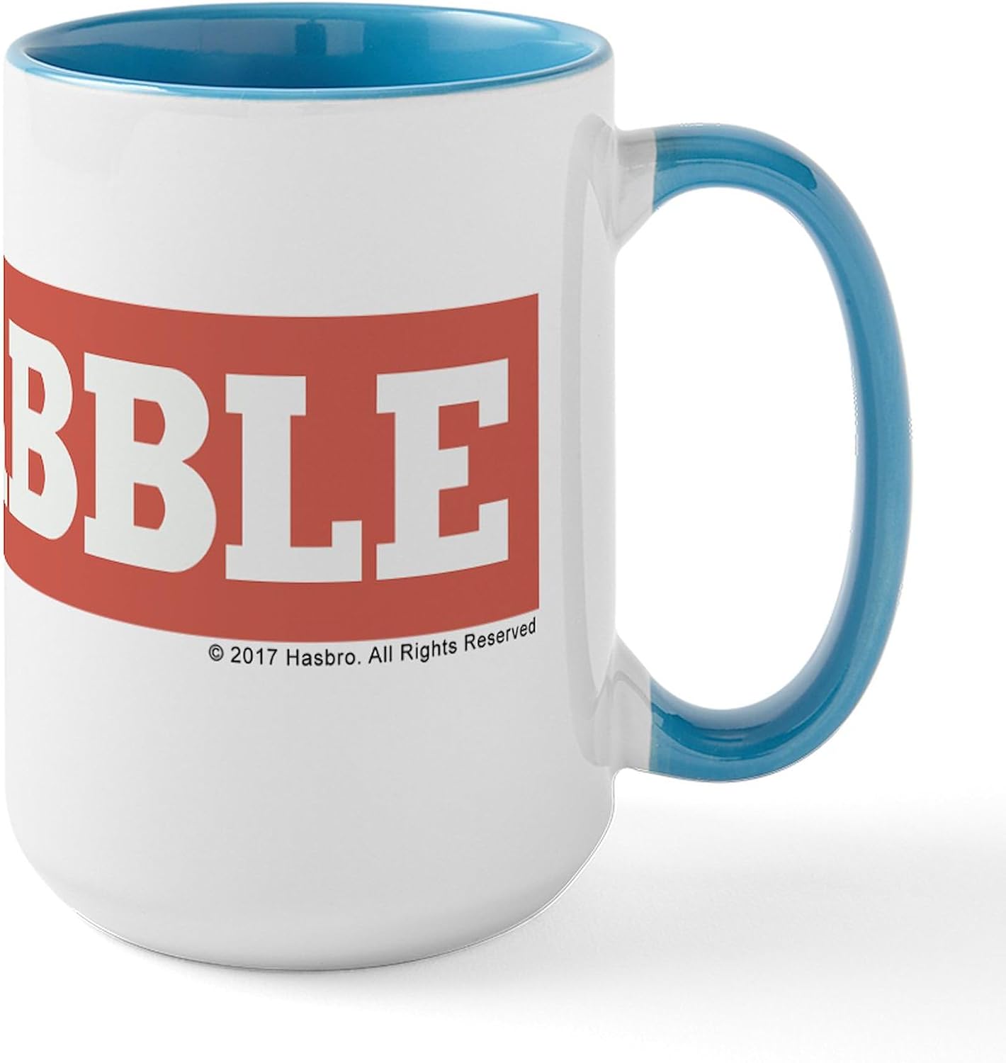 CafePress Scrabble Logo 15 Oz Ceramic Large Mug 15 oz (444 ml) Ceramic Coffee Mug