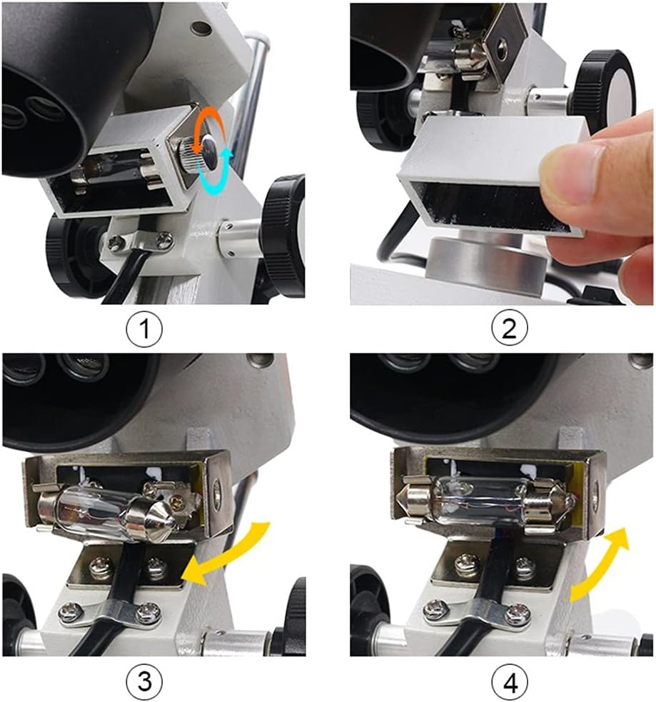 Binocular Stereo Microscope Industrial Top LED Illumination Mobile Phone PCB Soldering Repair Tool