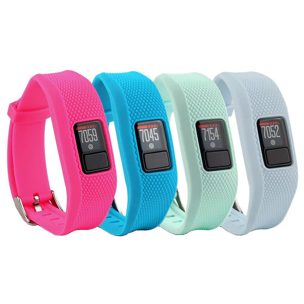 Honecumi Compatible with Garmin Vivofit 3 Strap - Soft Silicone Wristband Accessories for Men, Women & Kids — image 1