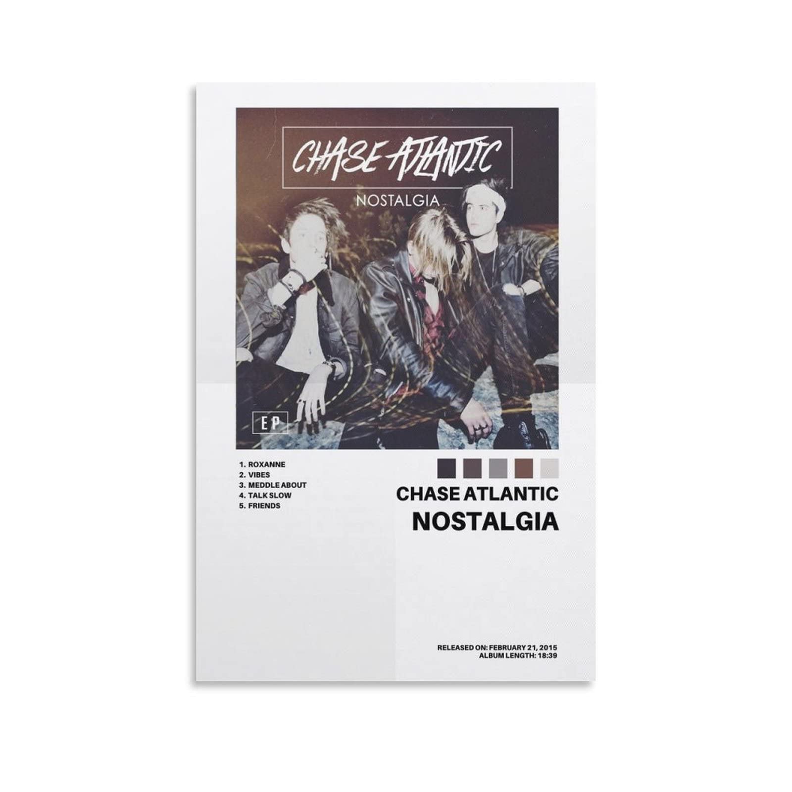 Poster Chase Atlantic NOSTALGIA impression haute toile 60x90 - 6